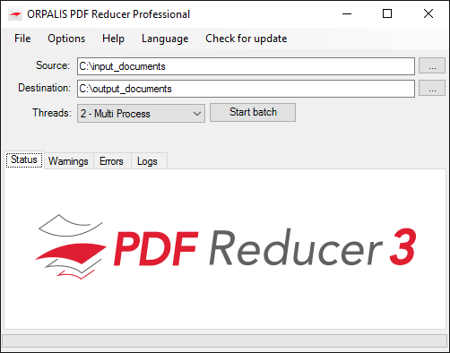 ORPALIS PDF Reducer Professional Edition.